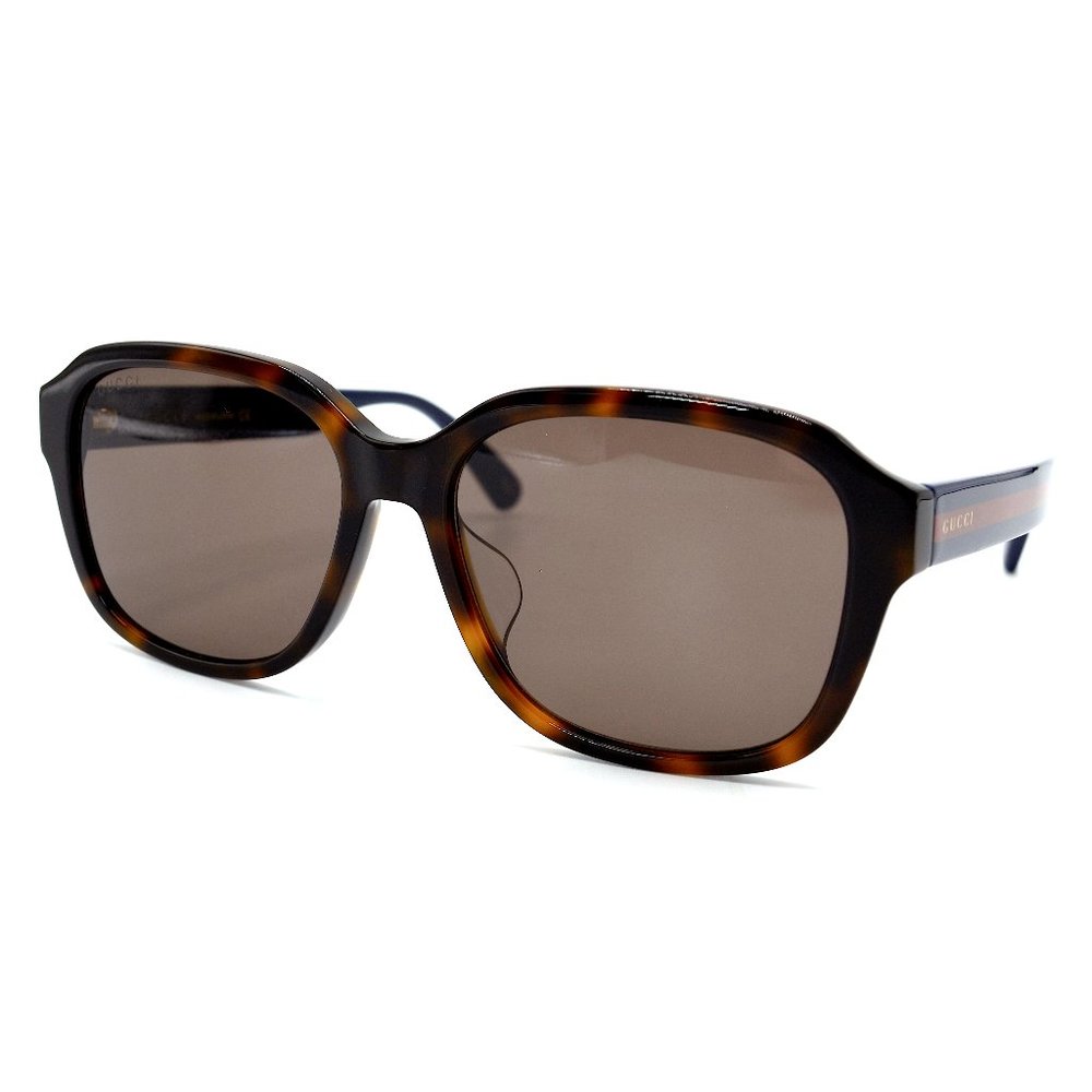 NEW GUCCI GG0929SA 002 HAVANA BLUE BROWN AUTHENTIC SUNGLASSES - Picture 7 of 12
